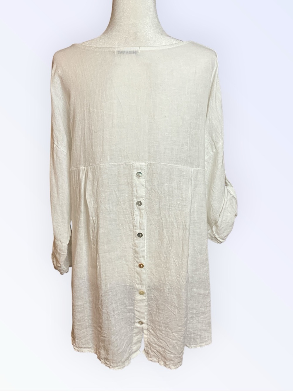 Linen tunic, size M - Picture 4 of 6